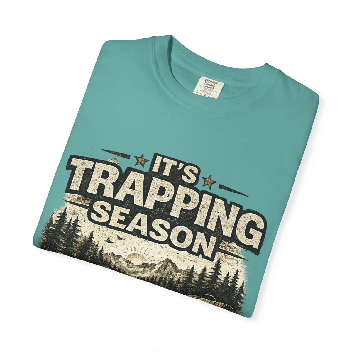 Trapping Season T-Shirt — Retro Wilderness Trapper Graphic Tee