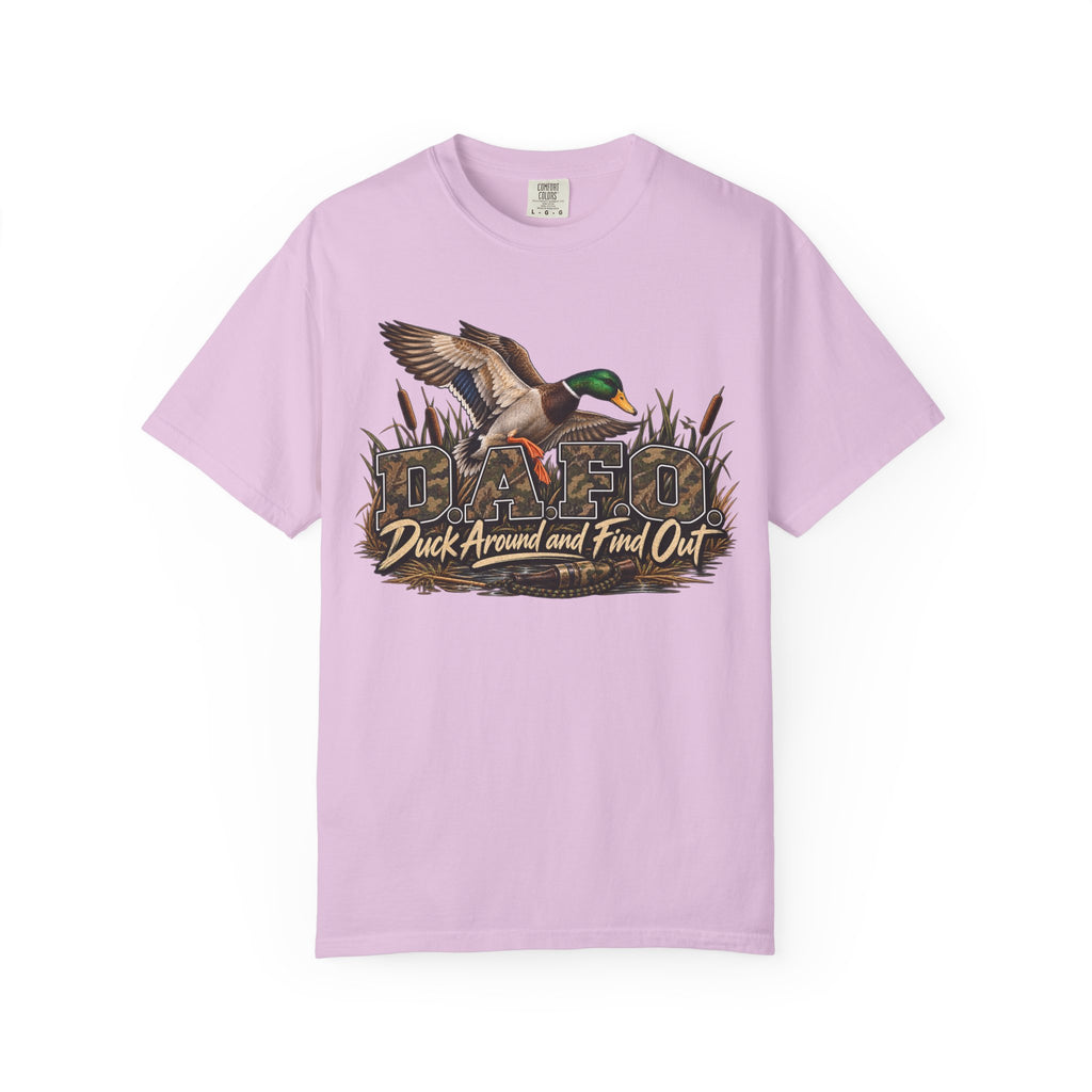 Duck Around and Find Out T-Shirt — Mallard Hunting Graphic Tee