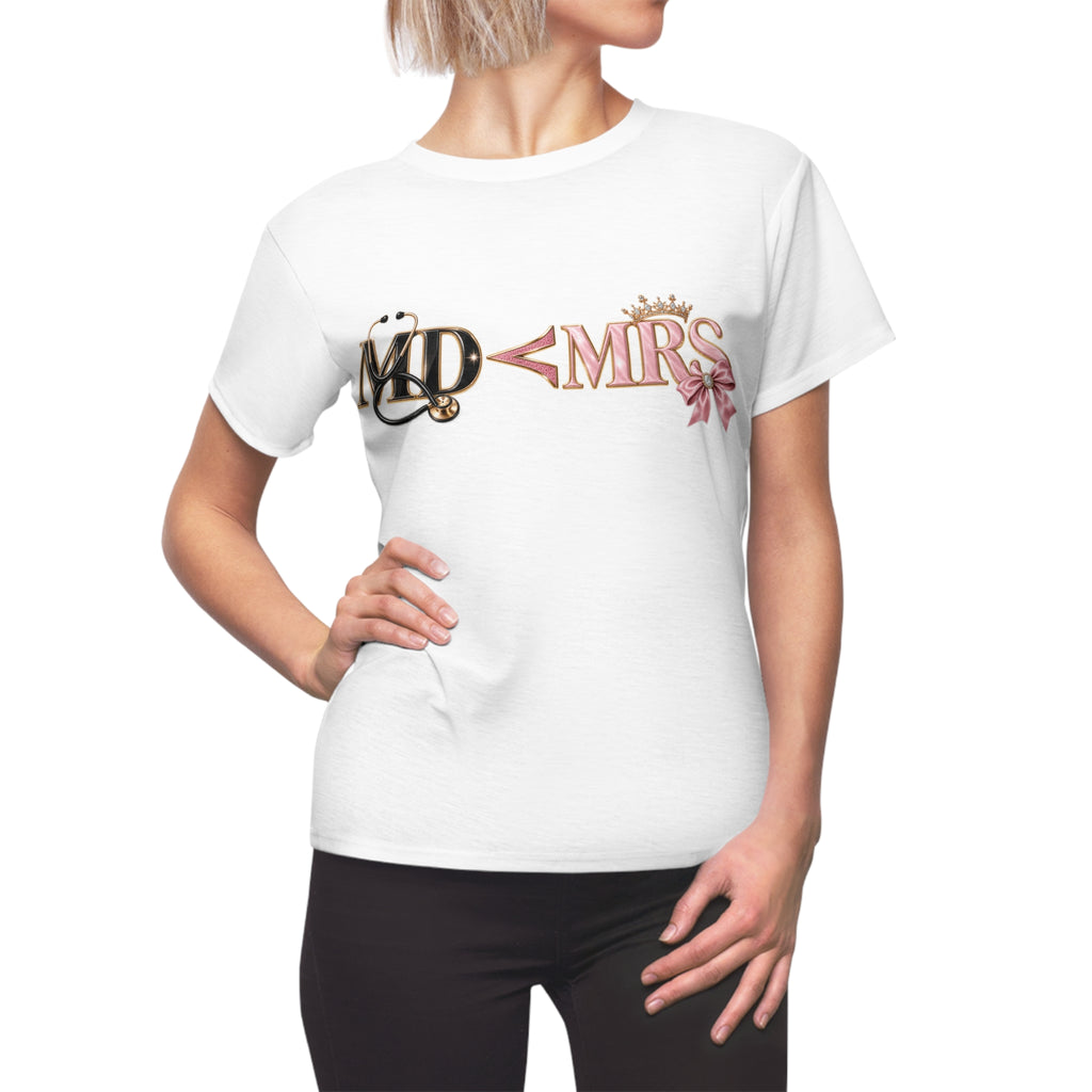 Mrs. Bride Tee — MD → MRS Wedding T‑Shirt