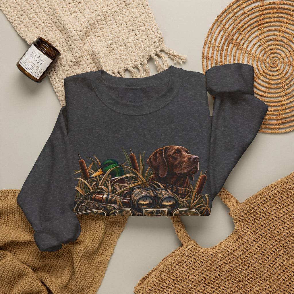 Duck Hunting Crewneck Sweatshirt – "Duck Around and Find Out" Graphic