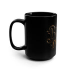 Black Excellence Ceramic Mug — 15oz Black Pride Coffee Cup