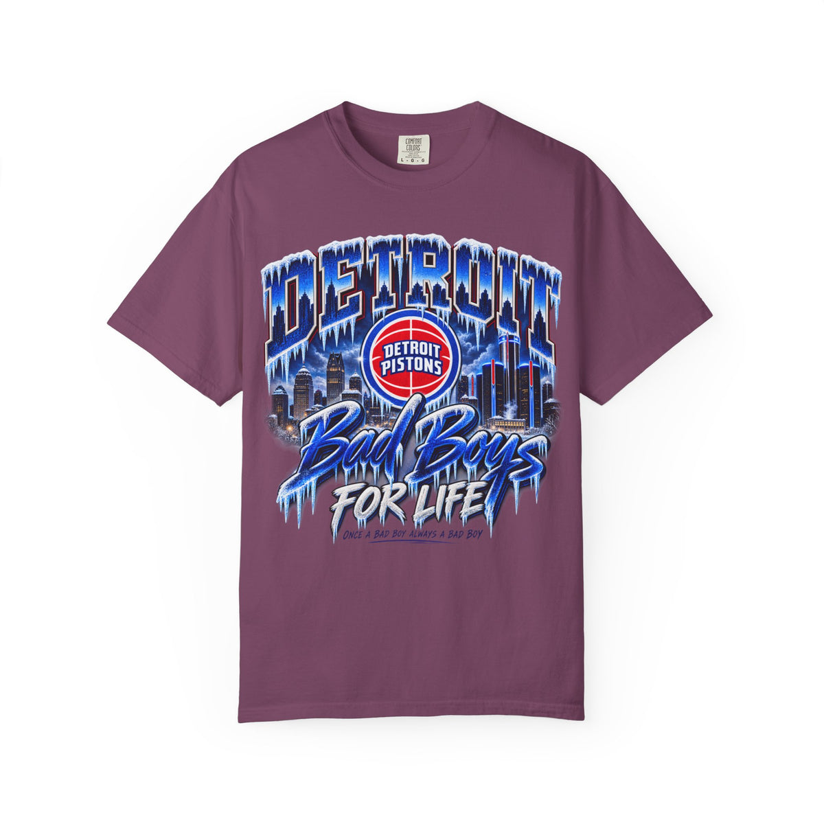 Detroit Pistons "Bad Boys For Life" Graphic T-Shirt