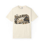 Railroad Is My Sister Wife T-Shirt — Train Life Graphic Tee for Railroad Families