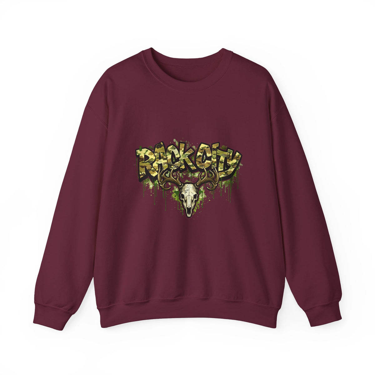 Unisex Heavy Blend "Rack City" Crewneck Sweatshirt