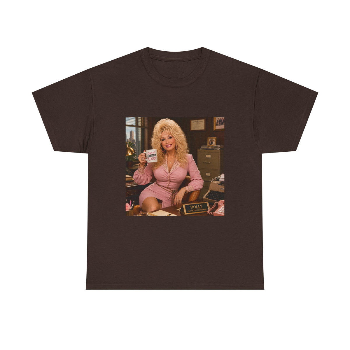 Vintage 80s TV Office Photo Tee