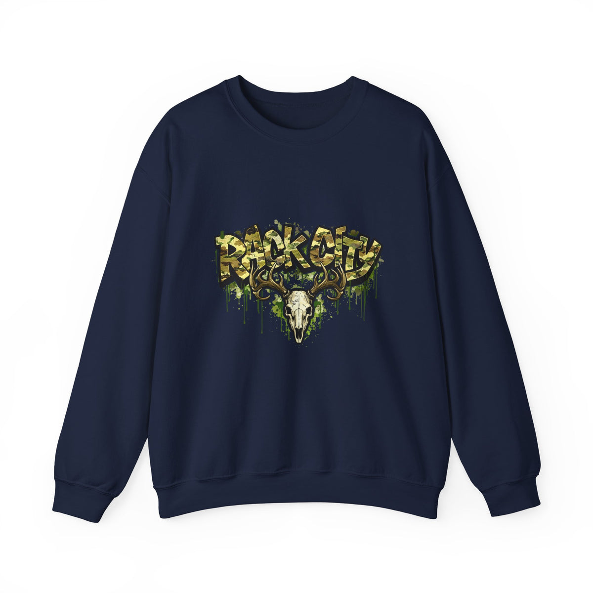 Unisex Heavy Blend "Rack City" Crewneck Sweatshirt