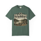 Trapping Season T-Shirt — Retro Wilderness Trapper Graphic Tee