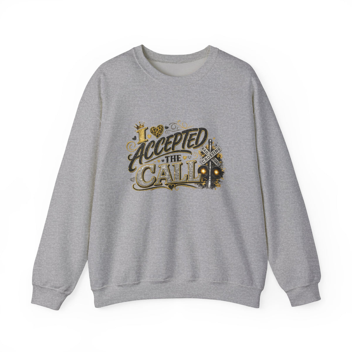 Accepted the Call Crewneck Sweatshirt — Spiritual Faith Graphic Sweatshirt