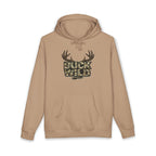 Buck Wild Camo Hoodie — Deer Antler Hunting Sweatshirt