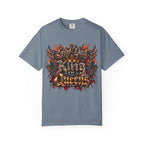 T-Shirt — "Girl Dad King of Queens" Graphic Tee