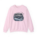 Fishing Crewneck Sweatshirt — "Wishing I Was Fishing" Graphic