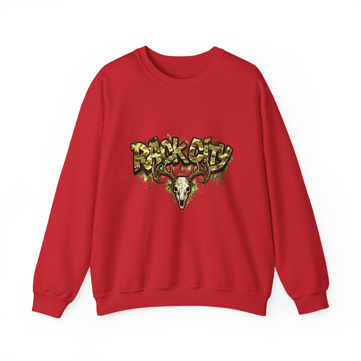 Unisex Heavy Blend "Rack City" Crewneck Sweatshirt