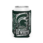 Michigan State Spartans "Go Green, Go White" Can Cooler Sleeve