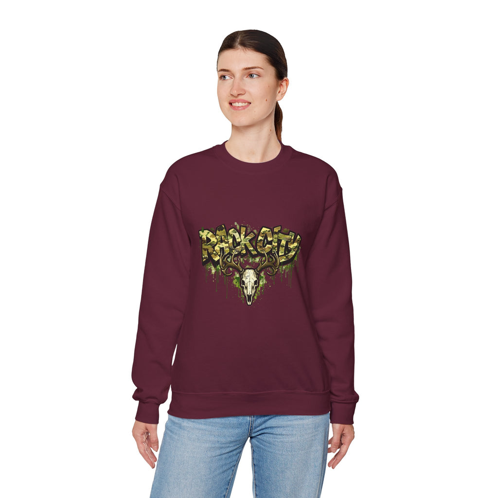 Unisex Heavy Blend "Rack City" Crewneck Sweatshirt