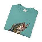 Bass Fishing T-Shirt — Jumping Largemouth Design