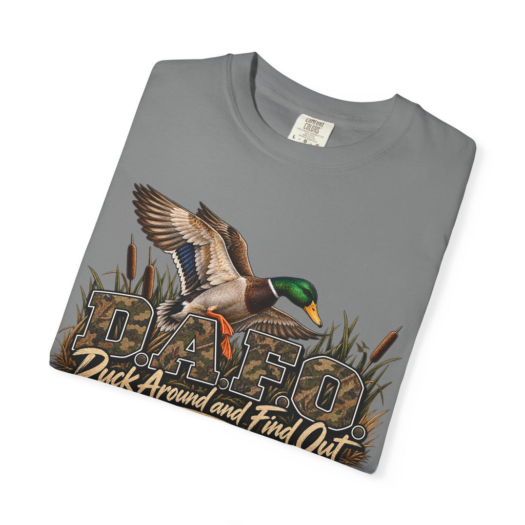 Duck Around and Find Out T-Shirt — Mallard Hunting Graphic Tee
