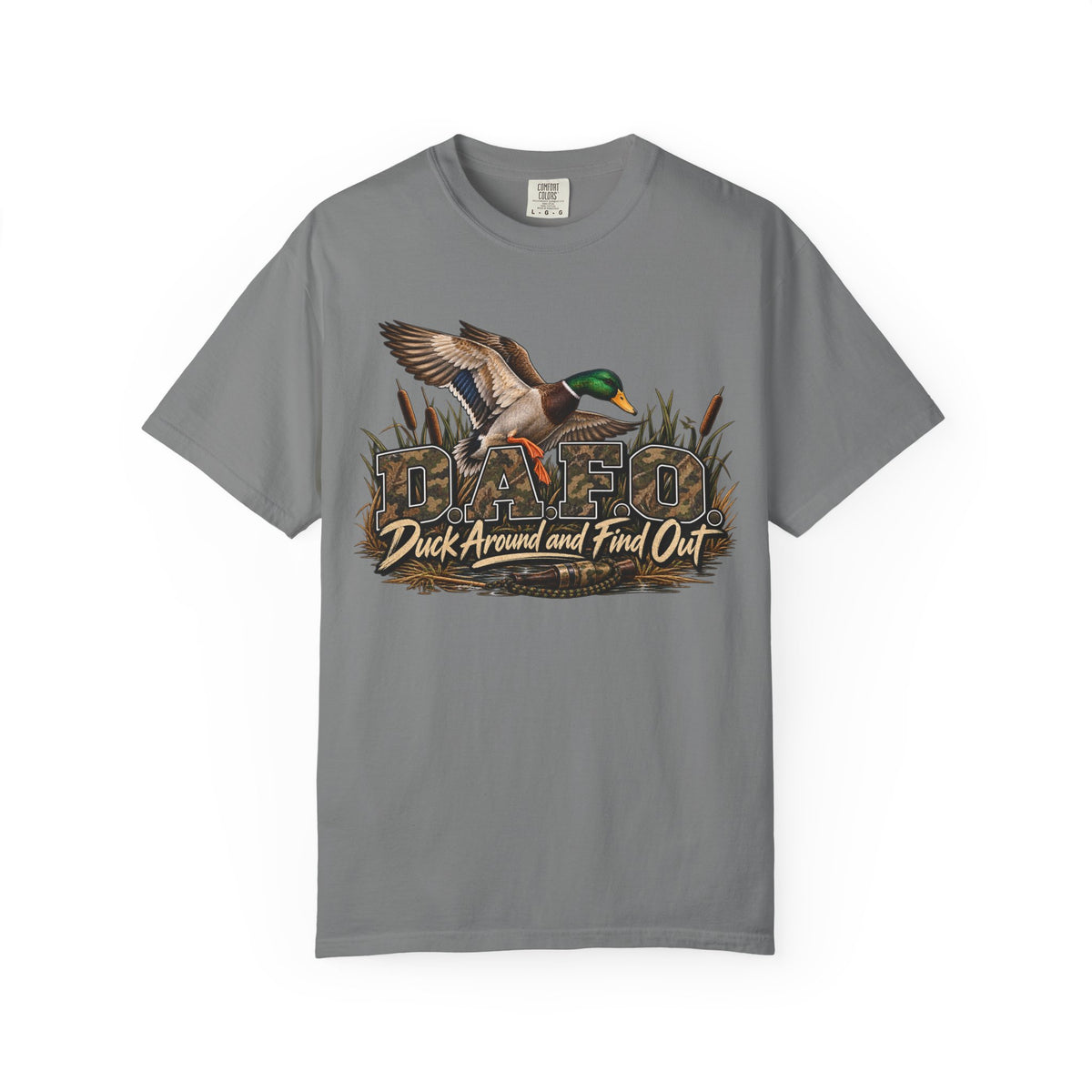 Duck Around and Find Out T-Shirt — Mallard Hunting Graphic Tee