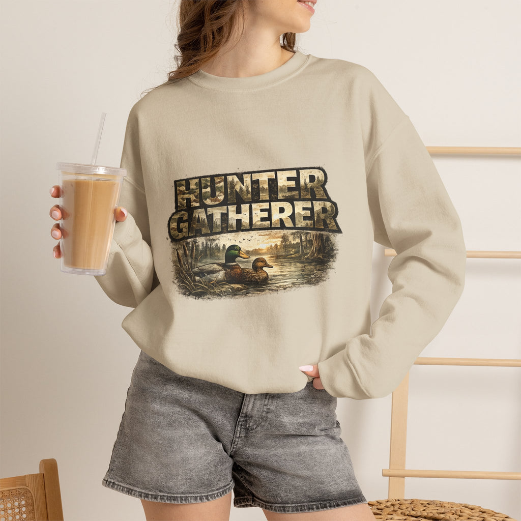 Unisex Heavy Blend "Hunter Gatherer" Crewneck Sweatshirt