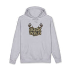 Buck Wild Camo Hoodie — Deer Antler Hunting Sweatshirt