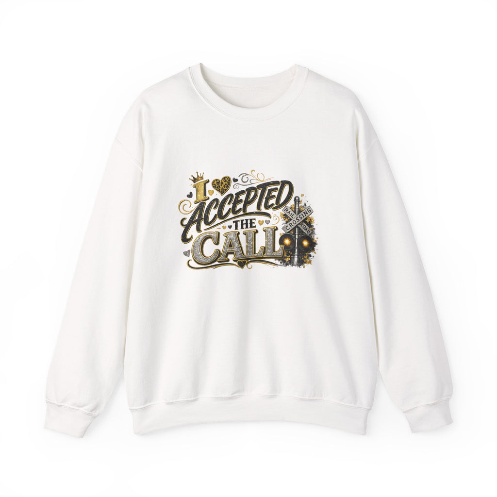 Accepted the Call Crewneck Sweatshirt — Spiritual Faith Graphic Sweatshirt