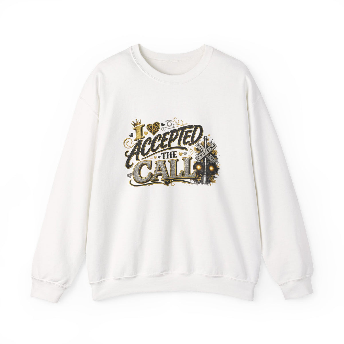 Accepted the Call Crewneck Sweatshirt — Spiritual Faith Graphic Sweatshirt