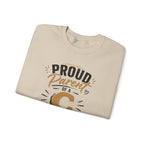 Crewneck Sweatshirt — "Proud Parent of a C Student (At Best)" Fun Parent Gift