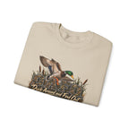 Crewneck Sweatshirt - 'Duck Around and Find Out' Mallard Hunting Graphic