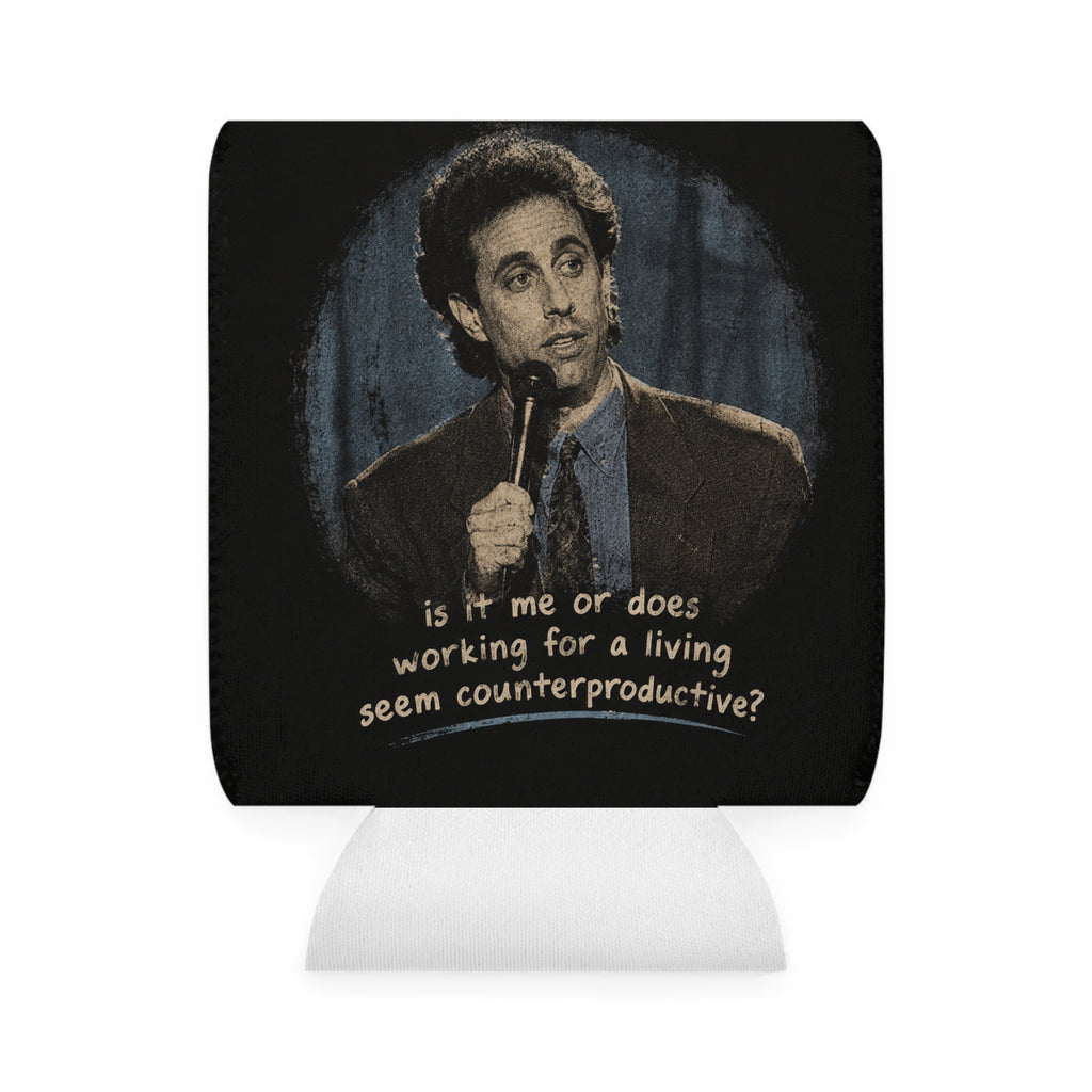 Seinfeld ‘Is It Me’ Can Cooler Sleeve – Retro Jerry Seinfeld Comedy Drink Koozie