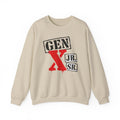 Gen X Jr./Sr. Crewneck Sweatshirt – Retro Generation X Design