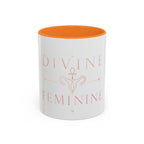 Divine Feminine Coffee Mug – 11oz & 15oz Black Ceramic