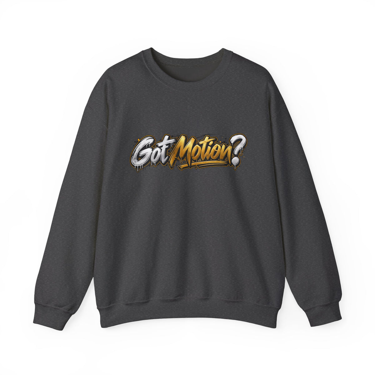 Got Motion? Crewneck Sweatshirt — Retro Graffiti Athletic Streetwear