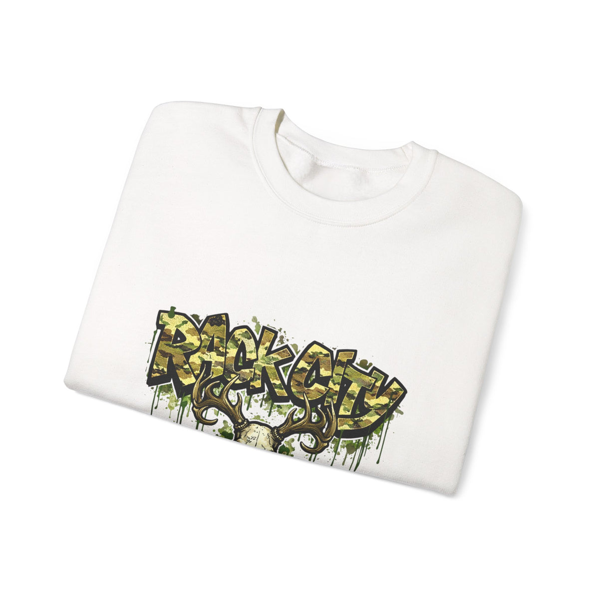 Unisex Heavy Blend "Rack City" Crewneck Sweatshirt