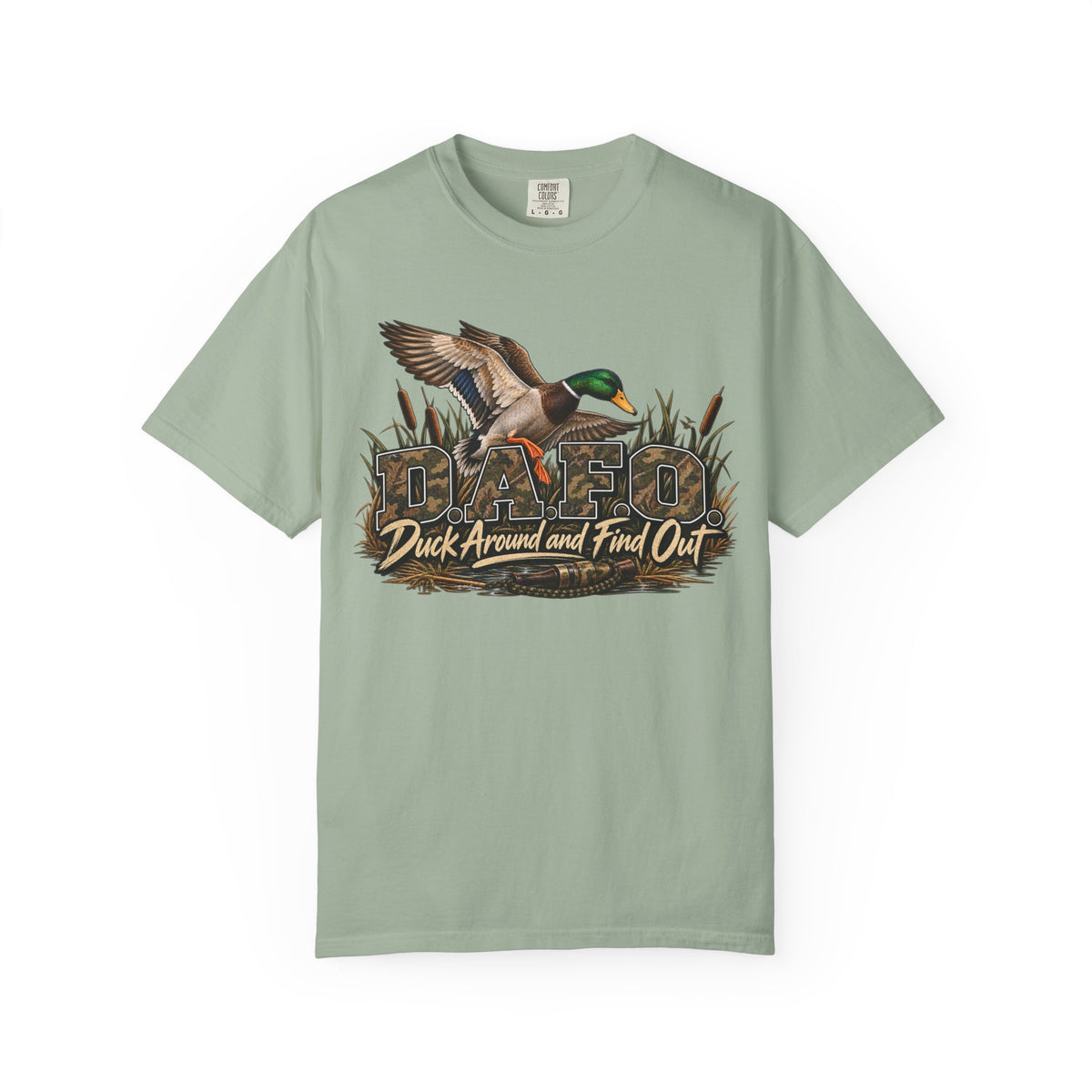 Duck Around and Find Out T-Shirt — Mallard Hunting Graphic Tee