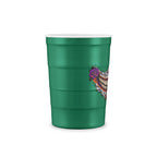Sugar Skull Recyclable Steel Cup — Day of the Dead Party Cup