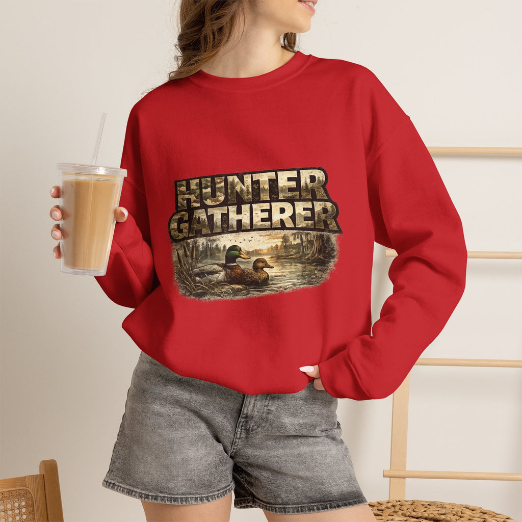 Unisex Heavy Blend "Hunter Gatherer" Crewneck Sweatshirt