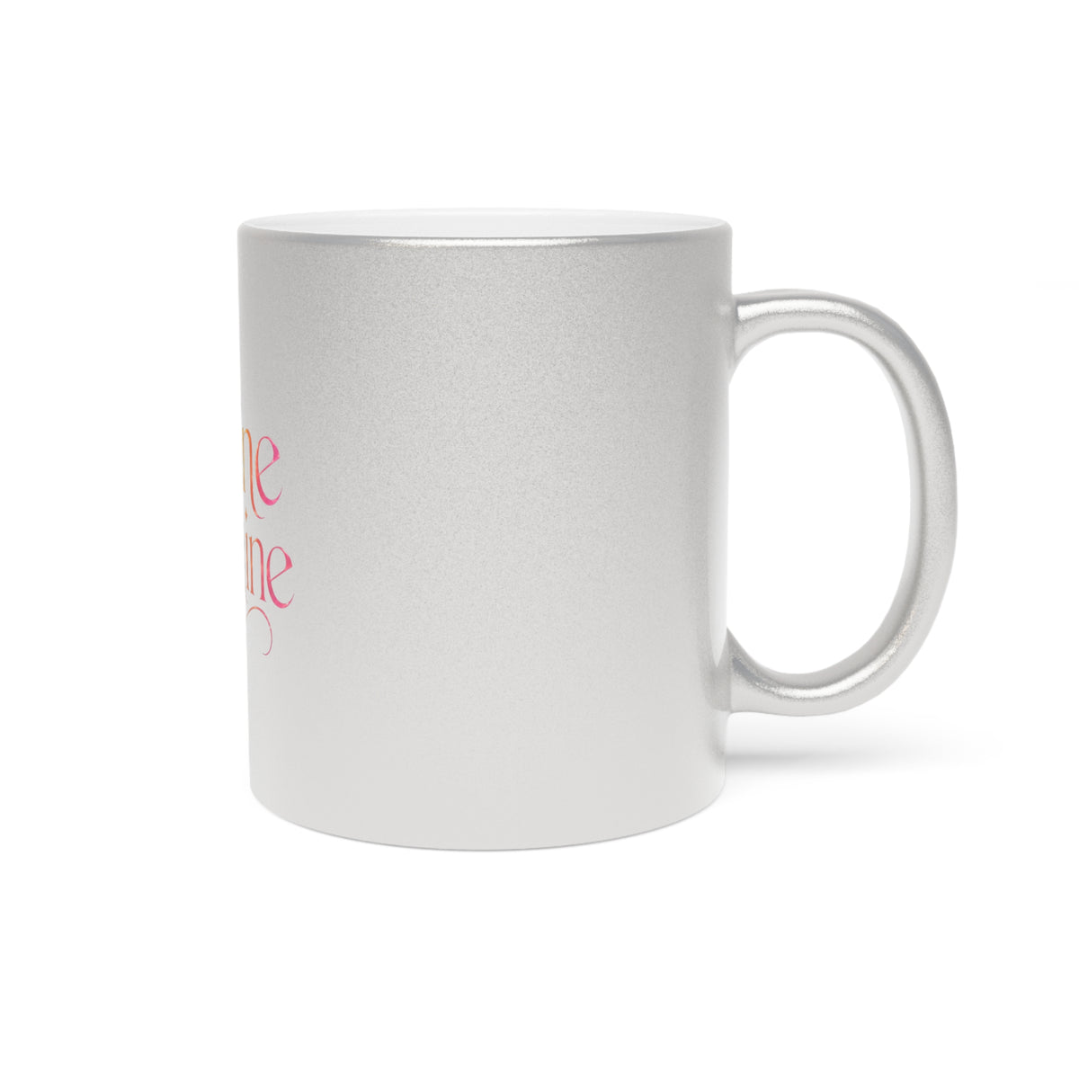 We Will Always Love You Metallic Mug — Tribute Silver/Gold Coffee Cup