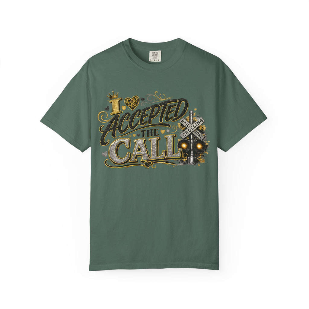 I Accepted The Call T-Shirt — Inspirational Christian Faith Graphic Tee