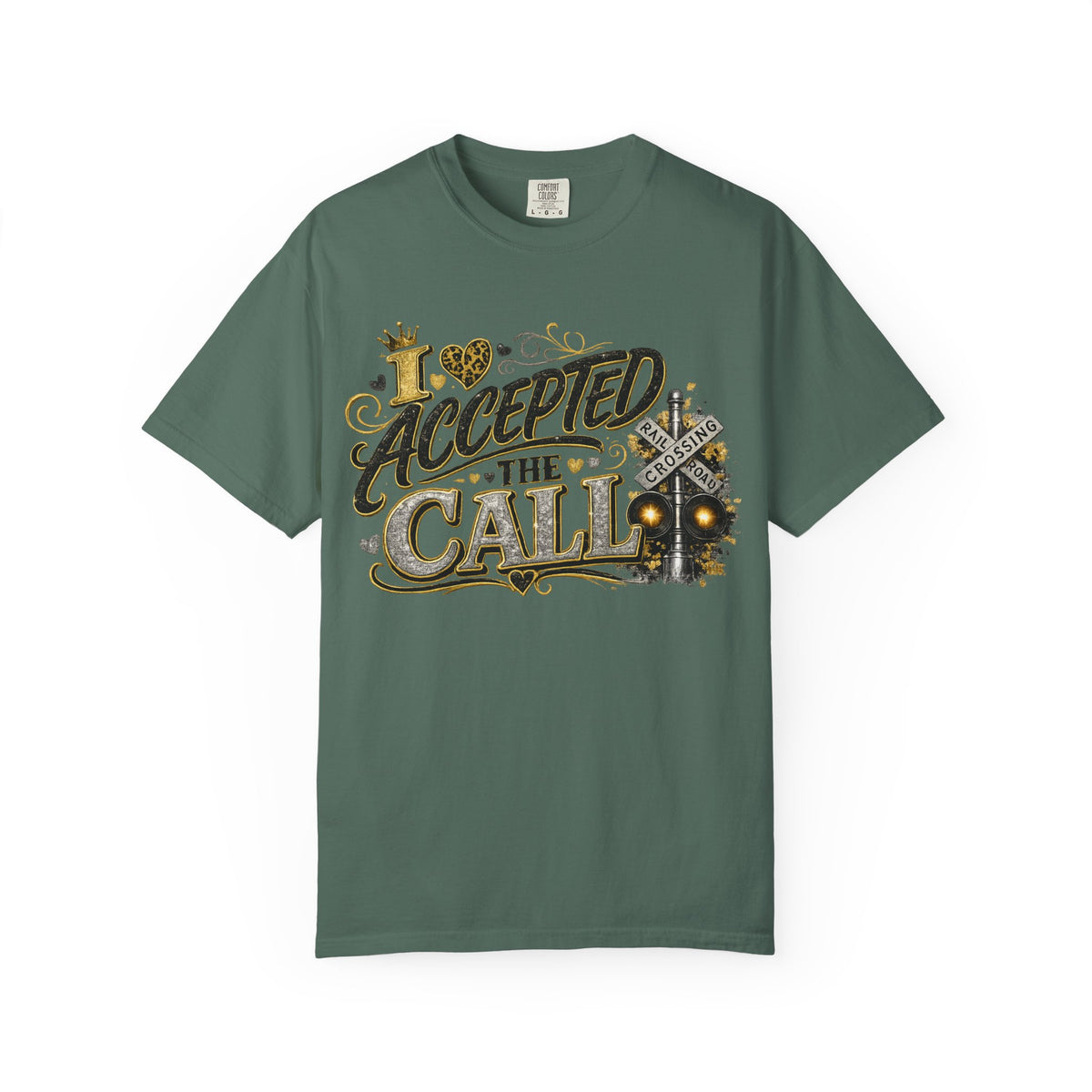 I Accepted The Call T-Shirt — Inspirational Christian Faith Graphic Tee