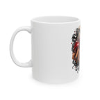 Witchy Ceramic Mug — "Miss Witch to You" Gothic Halloween Coffee Cup (11oz/15oz)