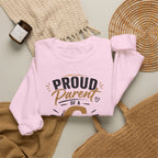 Crewneck Sweatshirt — "Proud Parent of a C Student (At Best)" Fun Parent Gift