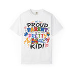 Proud Parent of a Pretty AwMazing Kid T-Shirt — Colorful Autism Pride Tee