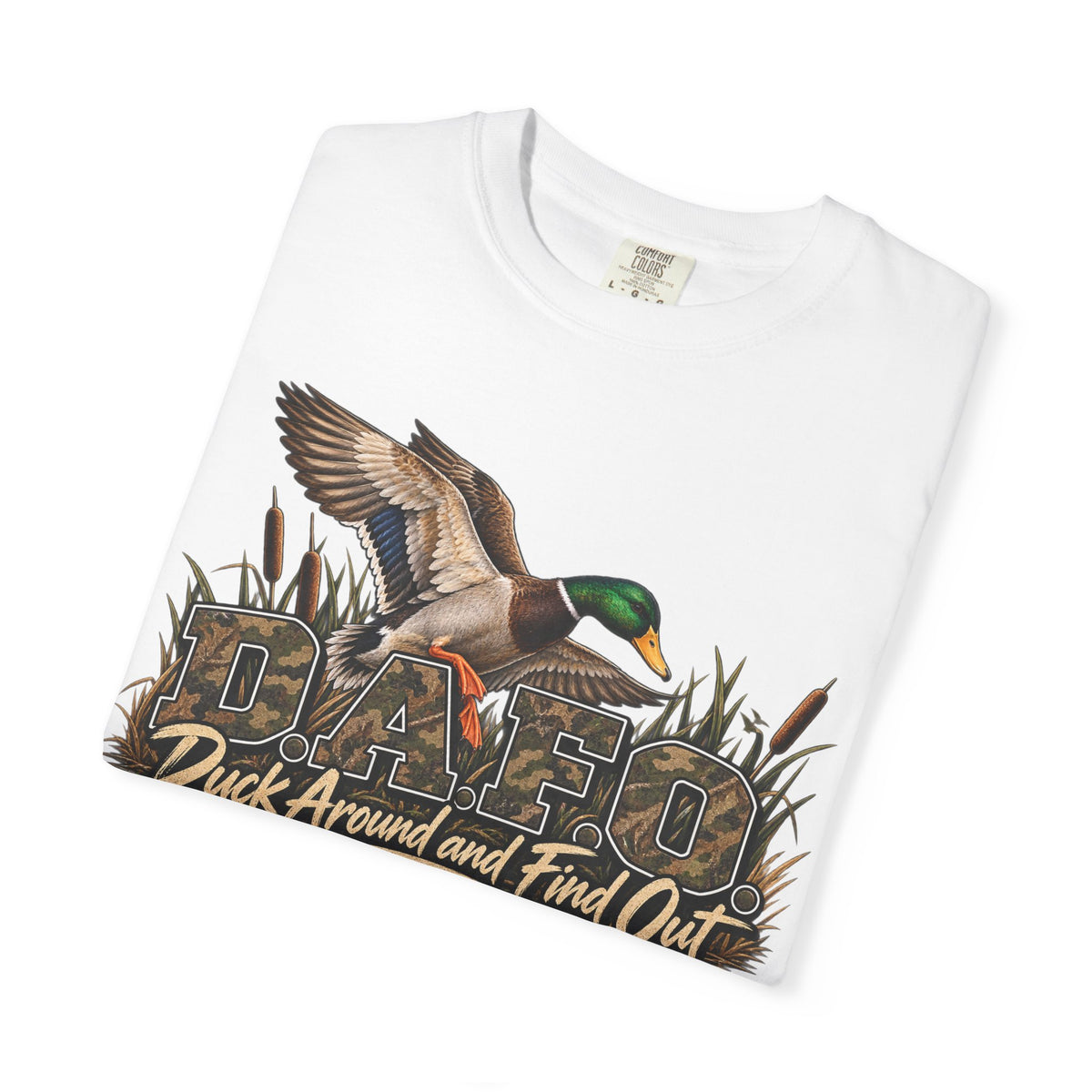 Duck Around and Find Out T-Shirt — Mallard Hunting Graphic Tee
