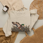 Crewneck Sweatshirt - 'Duck Around and Find Out' Mallard Hunting Graphic