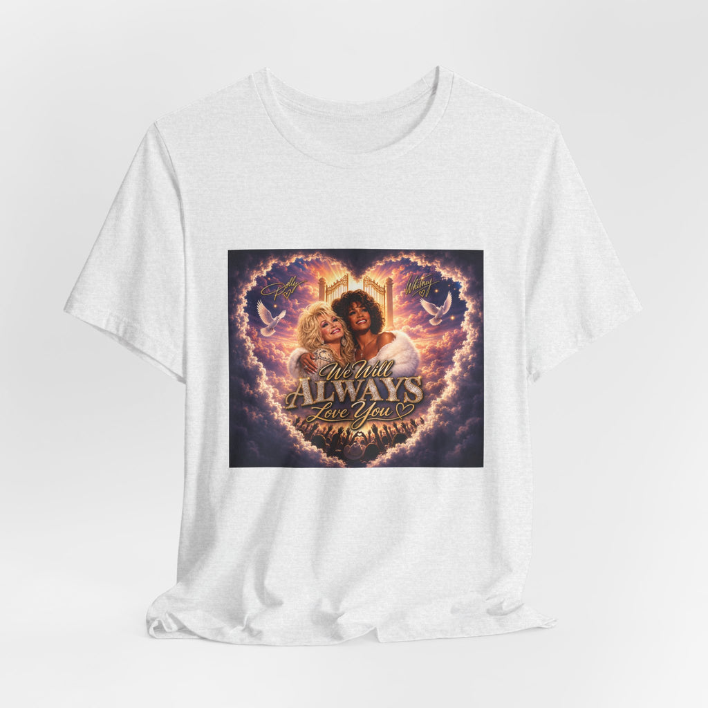 Always By Your Side Heart Portrait Tee
