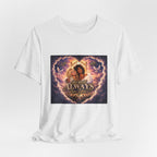 Always By Your Side Heart Portrait Tee