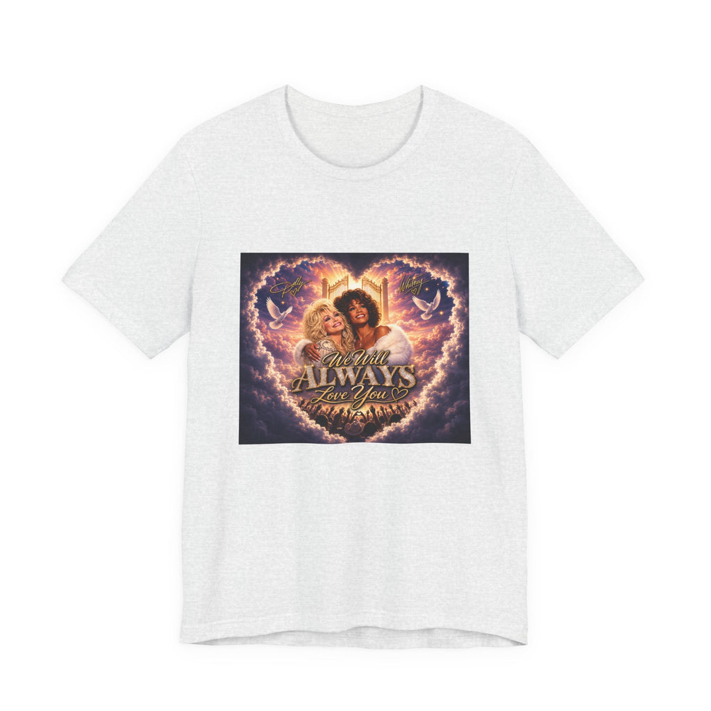 Always By Your Side Heart Portrait Tee