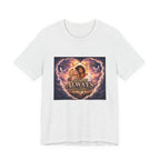 Always By Your Side Heart Portrait Tee