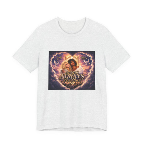 Always By Your Side Heart Portrait Tee