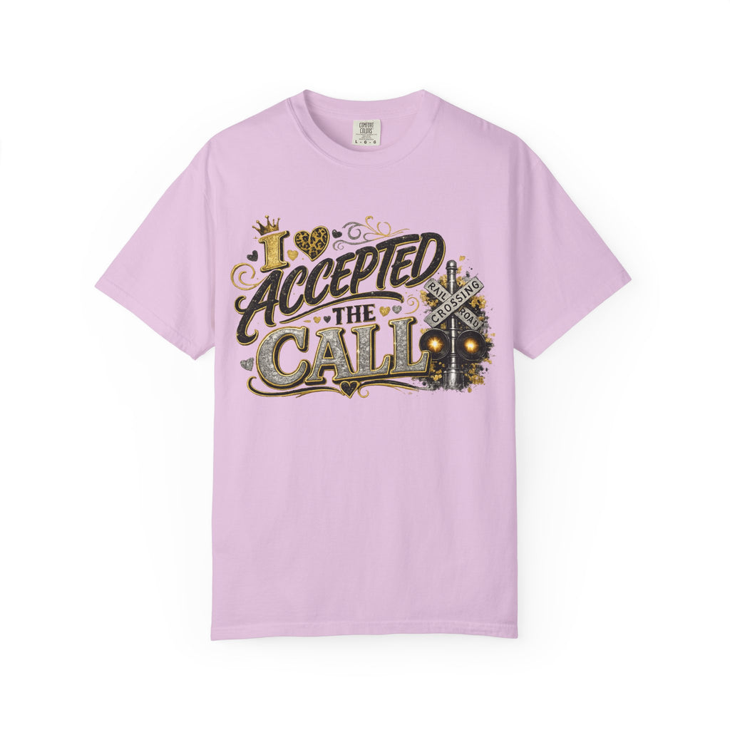I Accepted The Call T-Shirt — Inspirational Christian Faith Graphic Tee
