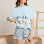 Healer Not Fighter T-Shirt — "I'm a Healer Not a Fighter" Inspirational Tee